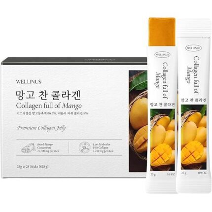Korean Beauty Mango Collagen Jelly Sticks - 25 Packs